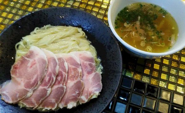 「チャーシュー塩つけ麺」@町田汁場 しおらーめん進化 中山店の写真