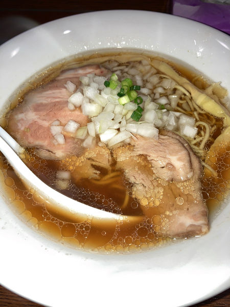 「煮干しそば(醤油)」@煮干し中華そば 魚魚の写真