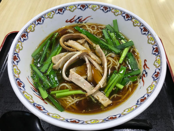 「醤油にらラーメン 780円」@都賀西方パーキングエリア上り スナックコーナーの写真