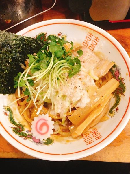 「武蔵野油そば」@武蔵野アブラ学会 早稲田総本店の写真