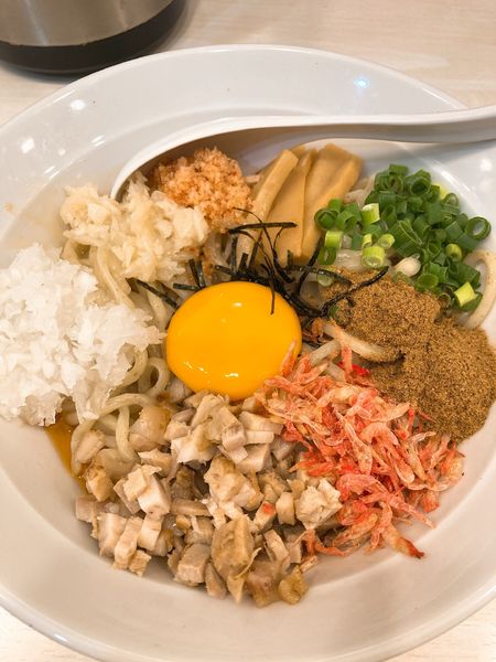 「海老まぜそば」@EBIKURA 渋谷店の写真