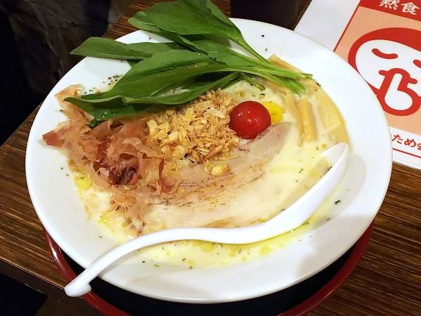 「【限定】会津味噌冷製クリーミーヌードル　900円」@だし廊 -DASHIRO-の写真