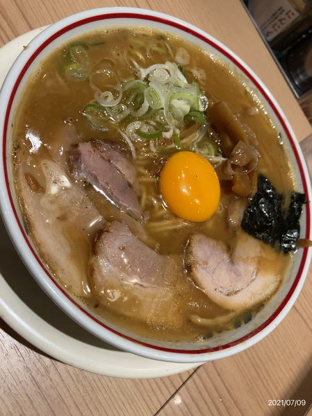 「特製とろりそば」@東京煮干し らーめん 玉 東京駅店の写真