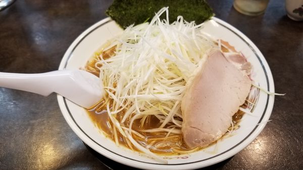 「ネギたっぷりハルピンラーメン」@ハルピンラーメン 松本並柳店の写真