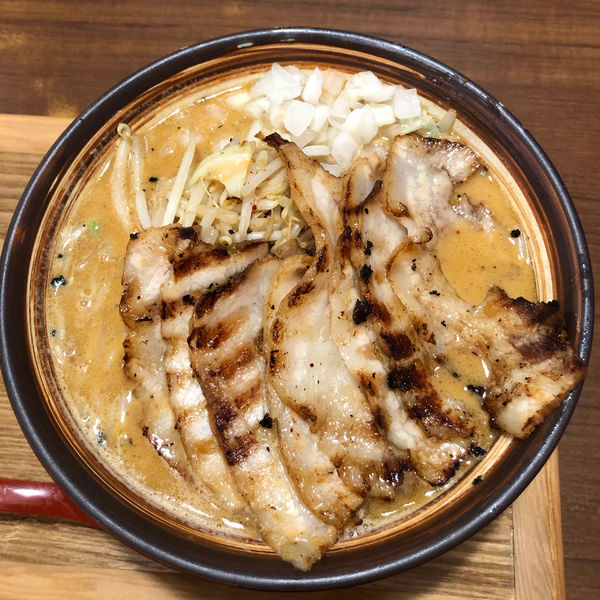 「味噌チャーシューメン＋大盛」@みその屋 中津店の写真