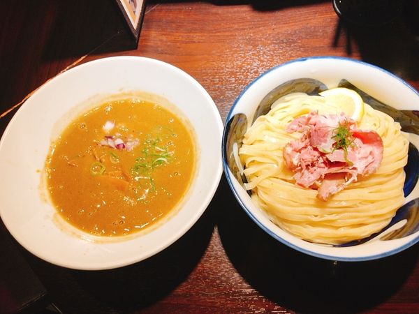「純濃煮干つけ麺」@九十九里煮干つけ麺 志奈田の写真