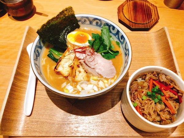 「酒粕濃厚そば」@銀座 風見の写真