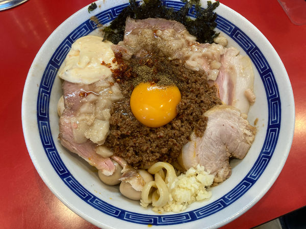 「【限定】冷やし台湾まぜそば¥930+うずら¥100」@ジャンプの写真