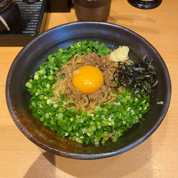「台湾味噌まぜそば」@北海道らーめん ひむろ 南浦和店の写真