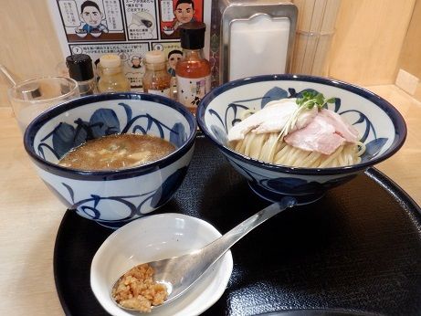「鶏と魚介のつけ麺」@つけ麺 たけもとの写真