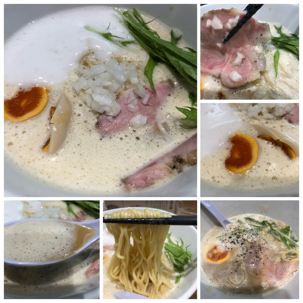 「味玉子ふく流らーめん 980円」@ふく流らーめん 轍 東京高田馬場本店の写真