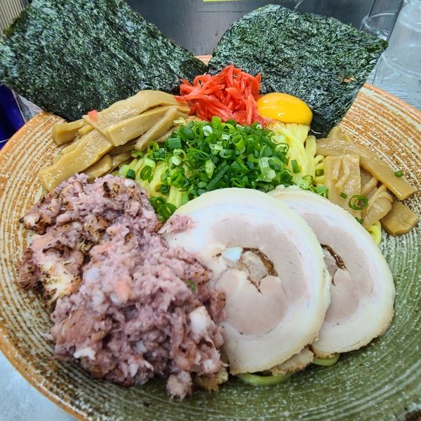 「水蛸まぜそば」@覆麺 智の写真