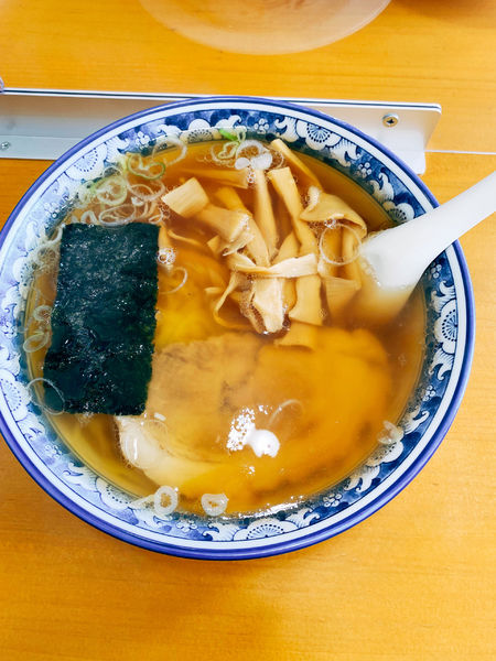 「メンマラーメン」@青竹手打ラーメン ほそやの写真