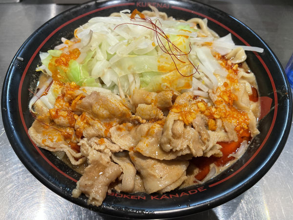 「紅ラーメン」@麺創研 紅 府中の写真