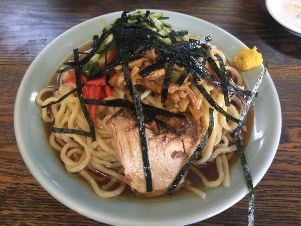 「キリンラガー・小瓶→冷し中華(¥500+850)」@丸長 荻窪本店の写真