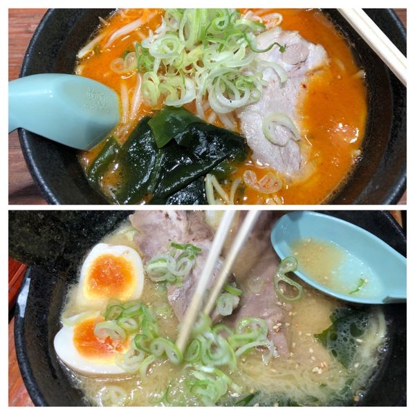 「さつまっこ麺半分固850辛味噌麺半分固800」@さつまっこ 田園調布店の写真