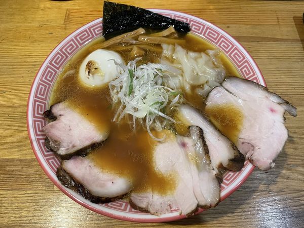 「特製醤油そば1000円」@麺切り 白流の写真