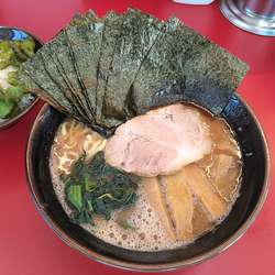 ラーメン並　のり7枚　メンマ　サービスライス
