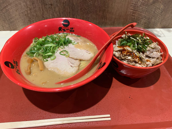 「こってりラーメン」@天下一品 イオンモール堺北花田店の写真