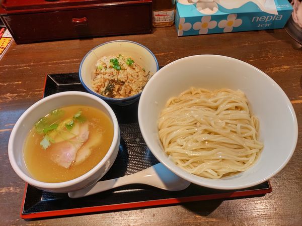 「牛脂つけそば」@麺屋 玉ぐすくの写真