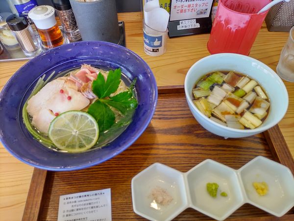 「昆布水つけ麺」@クリーミーTonkotsuラーメン 麺家 神明 安城店の写真