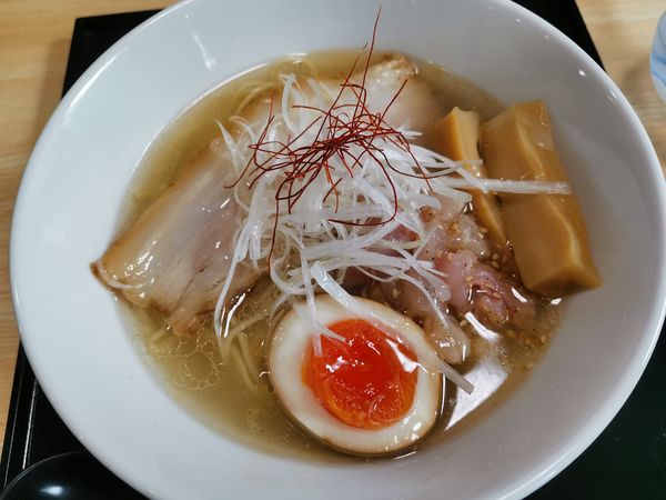 「本日の旬魚ラーメン(金目鯛)」@伝九郎の写真