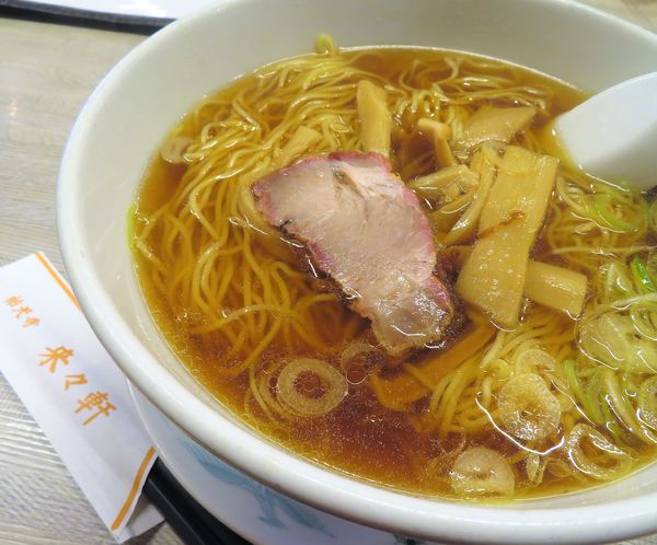 「老麺（元祖東京ラーメン。650円）」@祐天寺 来々軒の写真