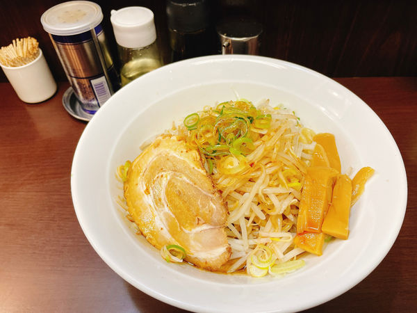 「まぜそば」@裏 我馬らーめんの写真