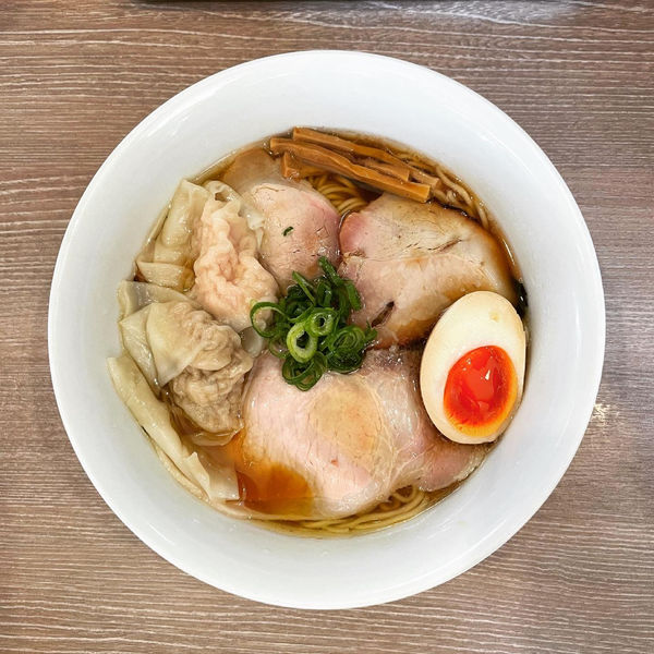 「特製醤油そば」@中華そば 和渦 TOKYOの写真