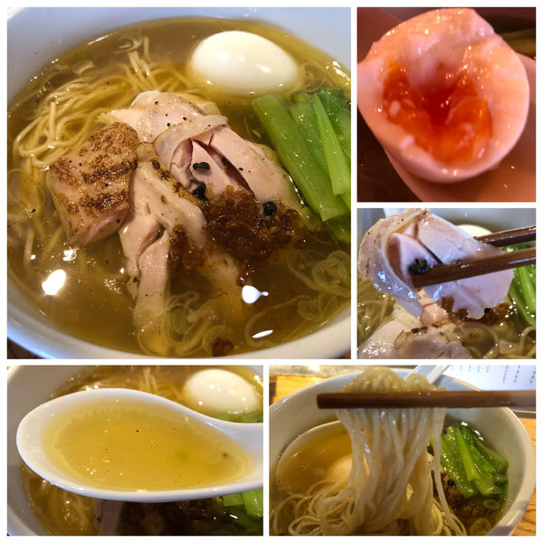 「本日の特製地鶏中華そば　1300円」@麺処 図鑑の写真