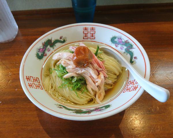 「昆布水冷やしそば」@塩らーめん 千茶屋の写真