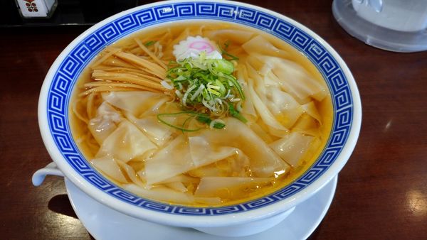 「ワンタン麺 780円」@中華そば 三太の写真