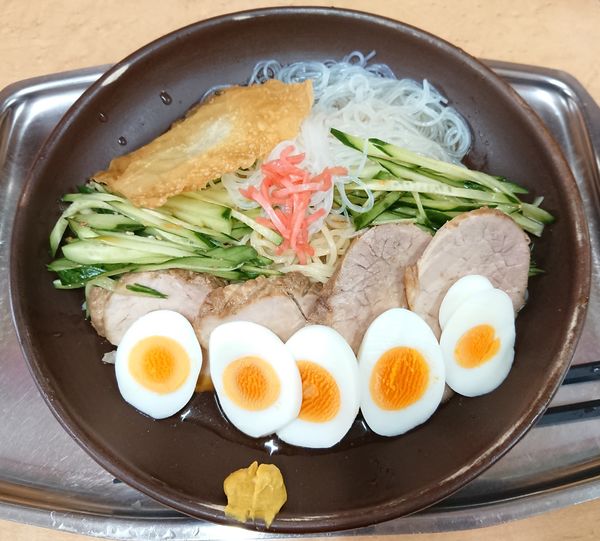 「チャーシュー冷し」@一ノ割大勝軒の写真