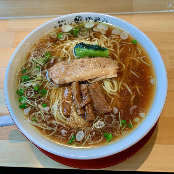 中華そば（＋合い盛り唐揚げ）