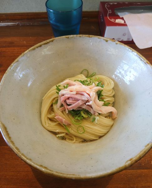 「冷やし和え玉」@塩らーめん 千茶屋の写真