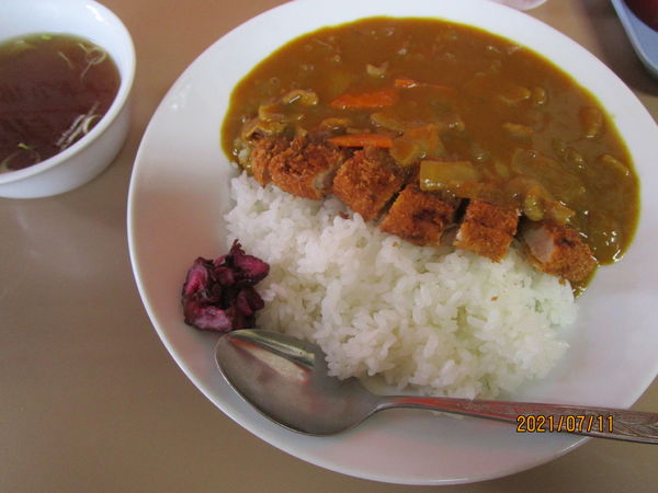 「豚カツカレー 850円」@かずさの写真