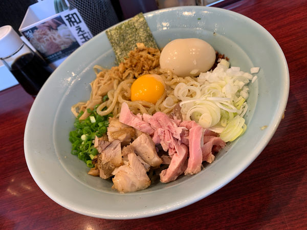 「【限定】冷やしまぜそば」@佐野らーめん 湧の写真