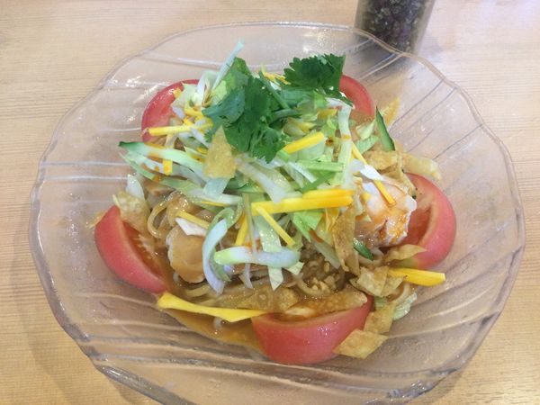 「ハートランド小瓶→【夏季限定】棒棒鶏冷麺(¥350+900)」@中華蕎麦 はるの写真