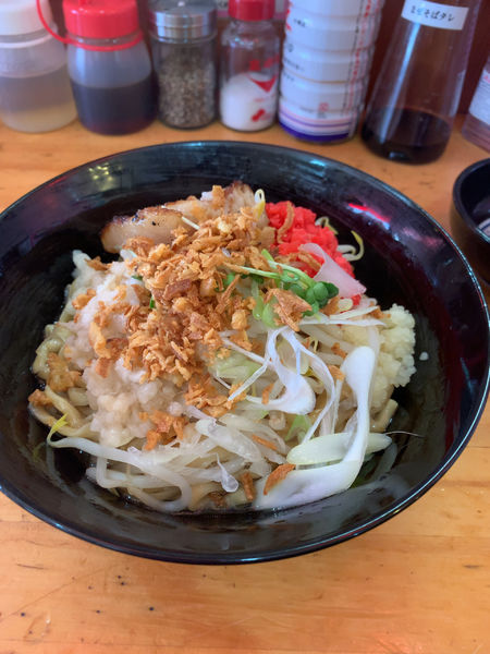 「まぜそば小(800円)」@浦和まぜそば 志げるの写真