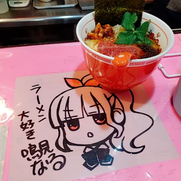 「凛々しいゾンビランド佐賀牛中華ソバ」@らーめん凛々の写真