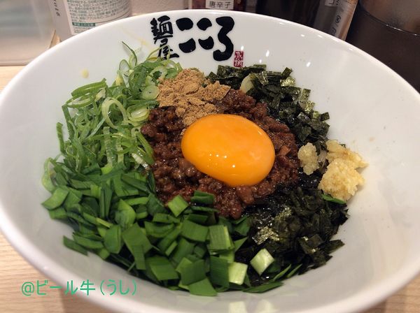 「台湾まぜそば(850円)」@麺屋こころ 所沢店の写真