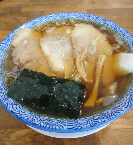 「チャーシューメン」@青竹手打ラーメン ほそやの写真