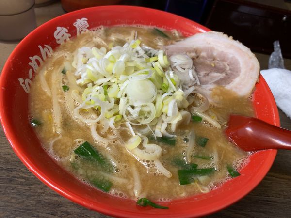 「みそらーめん」@らーめん弁慶 堀切店の写真