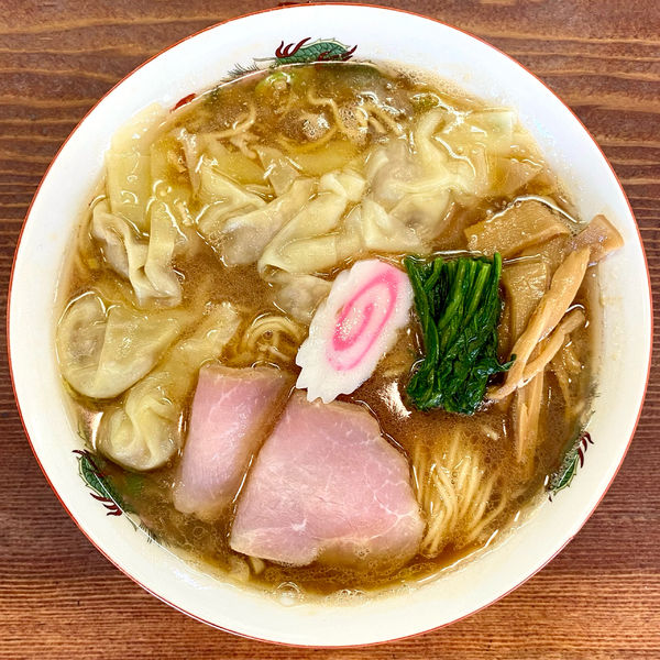 「雲呑麺 ¥900円（大盛り＋100円）」@良温(Ra-on)の写真