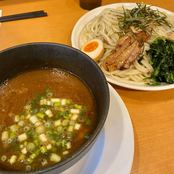 「つけ麺 こってり丸太」@麺屋青山 臼井店の写真