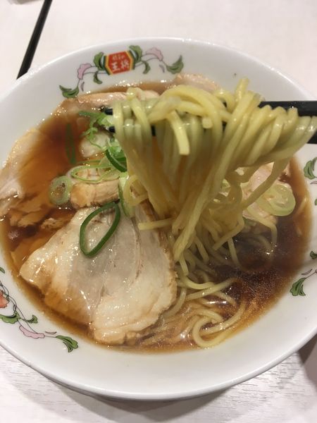 「チャーシュー麺」@餃子の王将 ポンテポルタ千住店の写真