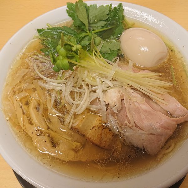 「味玉貝出汁そば1000円」@らーめん よこ田の写真