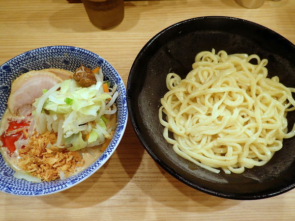「【期間限定】冷しゴマ味噌つけめん」@東京タンメン トナリ 西葛西店の写真
