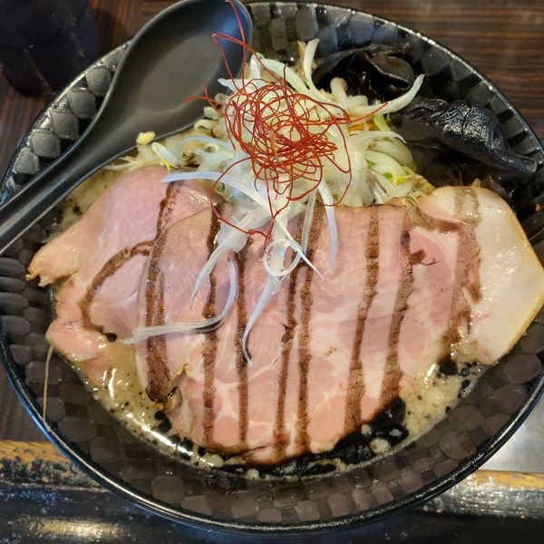 「醤油タンメン 680円+チャー（SNS）」@麺屋 燦鶴の写真