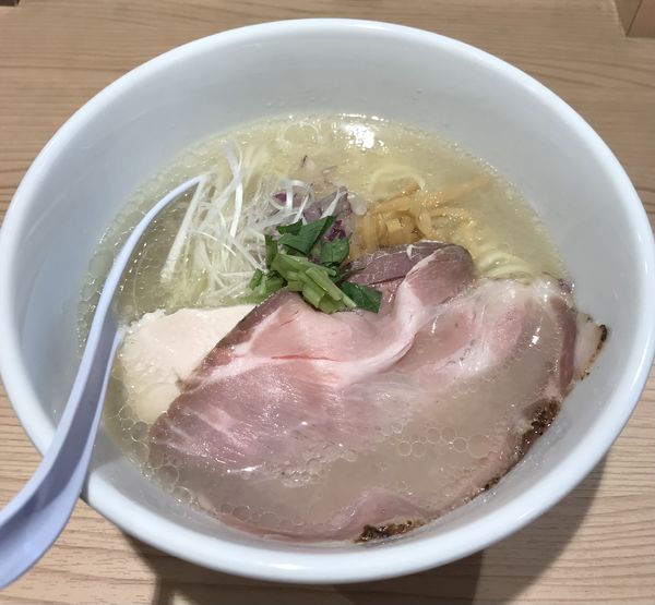 「くらむそば塩(貝のみ) ¥950」@貝出汁中華そば くらむの写真